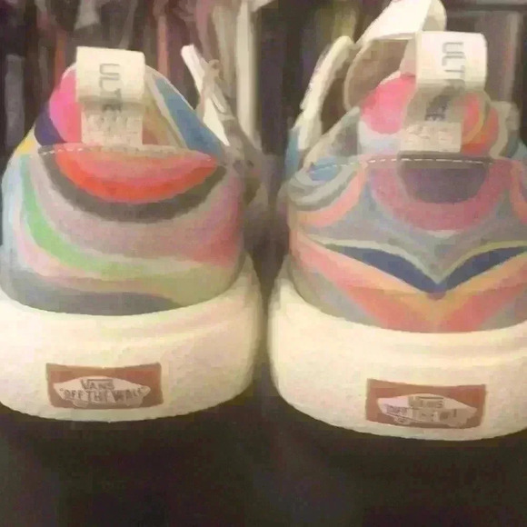 Vans Chris Johanson ultra cush ultra range colorful swirl pattern NWT - Picture 5 of 6